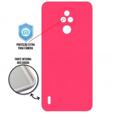 Capa Motorola Moto E7 - Cover Protector Pink